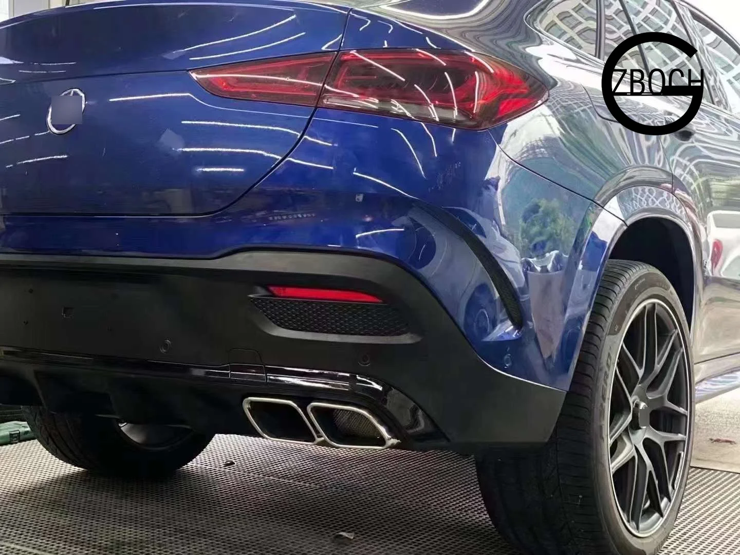 ベンツ GLE クーペ GLE350 GLE53 AMG W167 用 C167 リアリップ