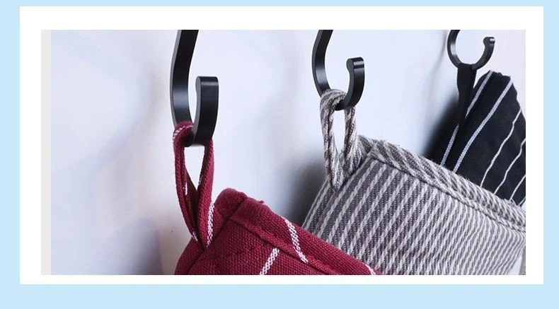 Kitchen Scandinavian Style Thick Microwave Gloves Insulation Anti-scalding Placemat Pot Holder Cotton Oven Mitt