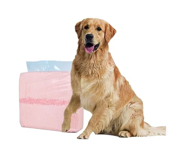 Ultra Absorbent Full-Size Pet Diaper Pee Pad Leak-Proof Odor-Control for Dogs Cats Rabbits Puppies and Kitten