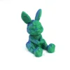 Hinge Rabbit - Dégradé bleu et vert