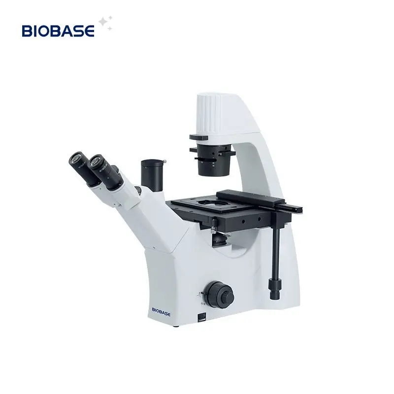 Inverted Biological Microscope Cell Microscope Culture Viewing Inverted