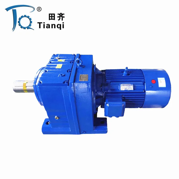 3 Phase 2 hp 90 Degree Helical Bevel Geared Electric Motor Reducer 110V 220V 380V