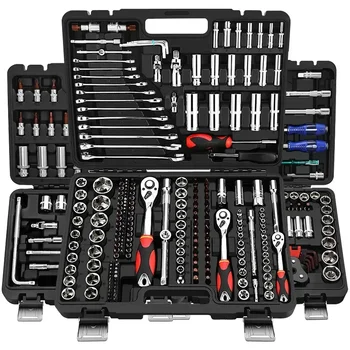 Car Mechanics auto repair Herramientas Kit Spanner Tools set box Hand Tools socket wrench set tool kit socket sets