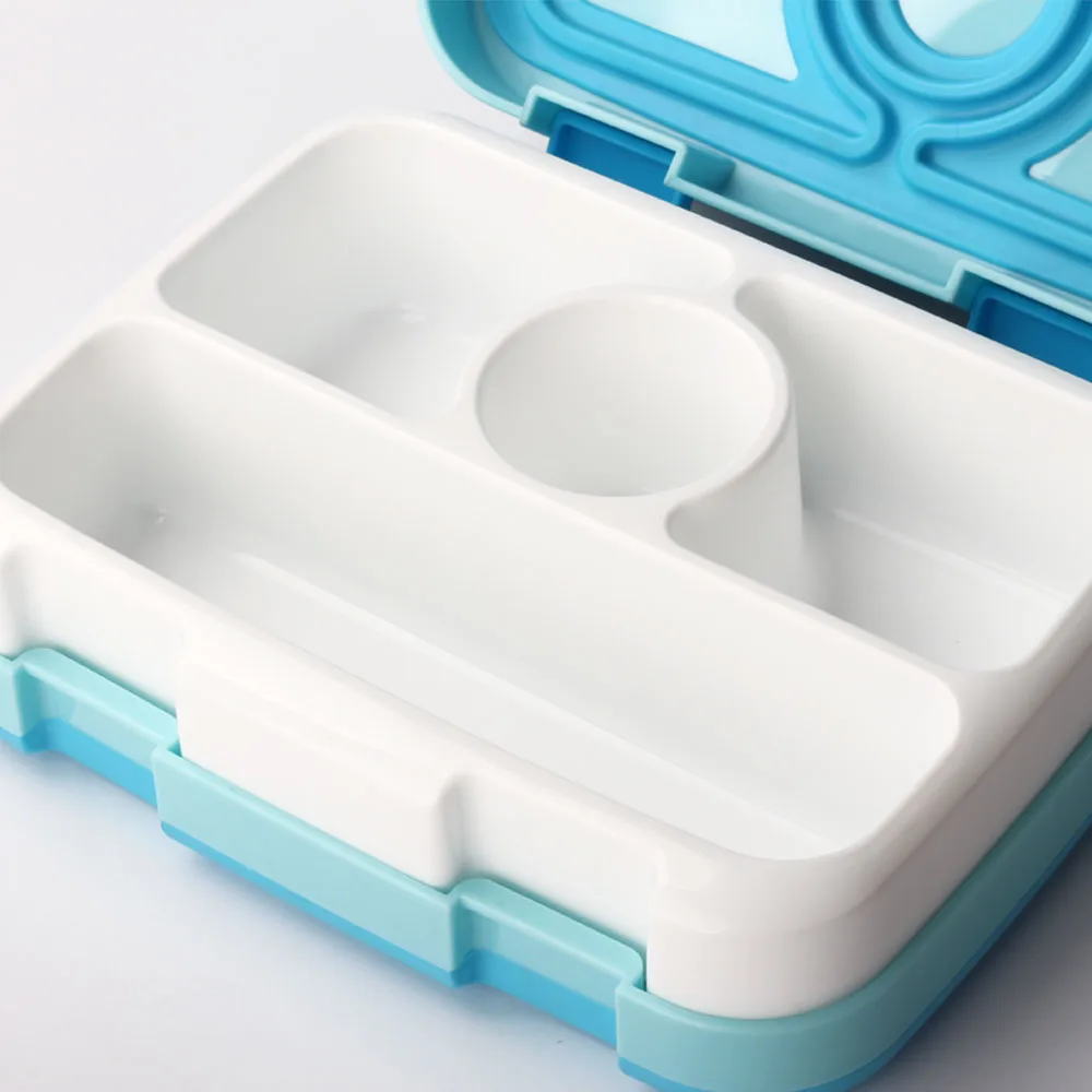 2023 Leakproof Food Prep Containers 4 Compartment PP Lunch Boxes