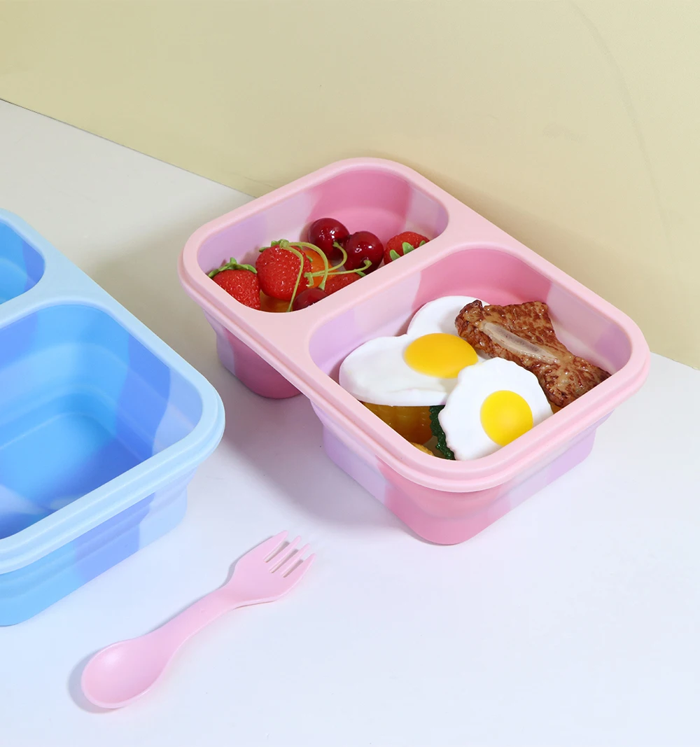 Kids Set for School - Cute Lunch Box & Water Bottle