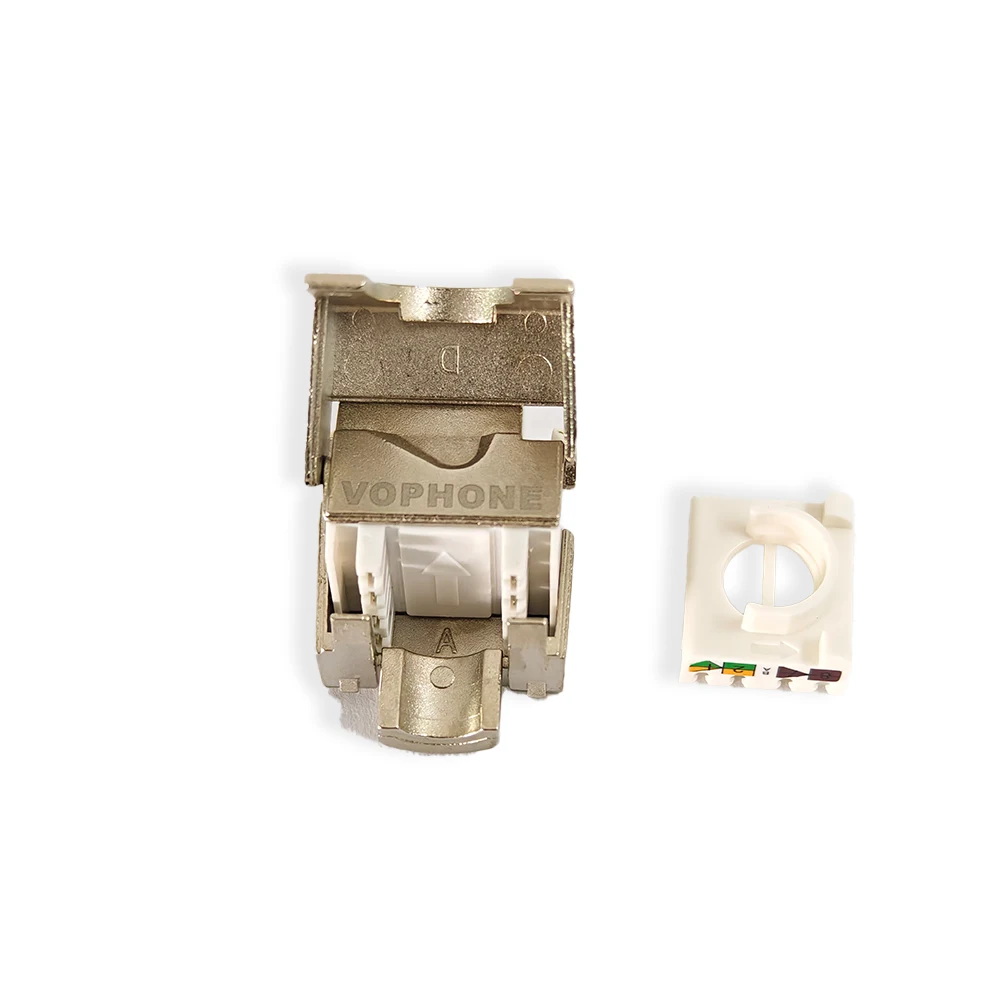 High Quality Category 6A Shielded Information Module for Server Room/Data Center