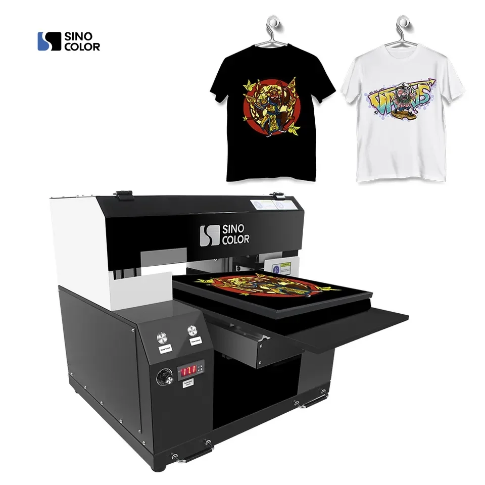 最新のデジタルインクジェットテキスタイルTシャツプリンターTP-300C