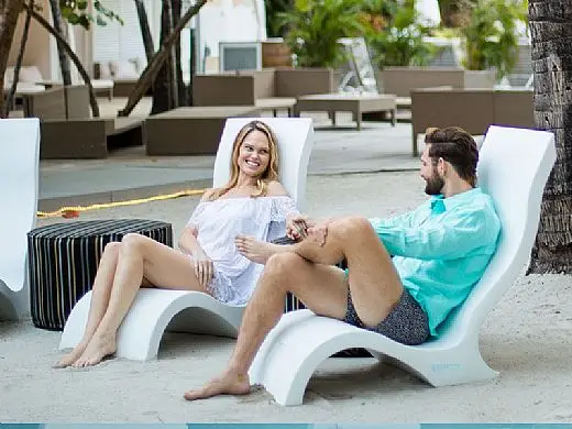 High Back Pool Chairs in Water Pool Lounge Chairs Beach Daybed