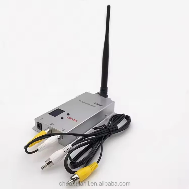 Essential FPV 1.2G Signal Receiver and 1.5W Audio Video Transmitter for Drones Wireless Digital Display Accessories