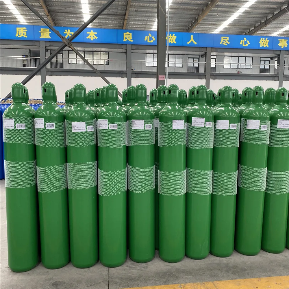 40л/47л высокого давления бесшовный кислородный газовый баллон