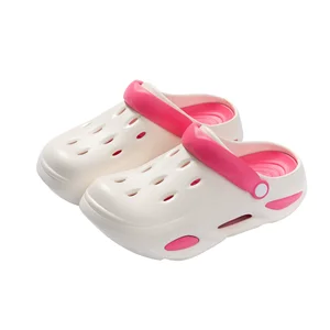 Lightweight & Comfortable EVA Rubber Outdoor for Slippers Couple's Open-Toe Design Waterproof & Soft Anti-Slip for Summer Use