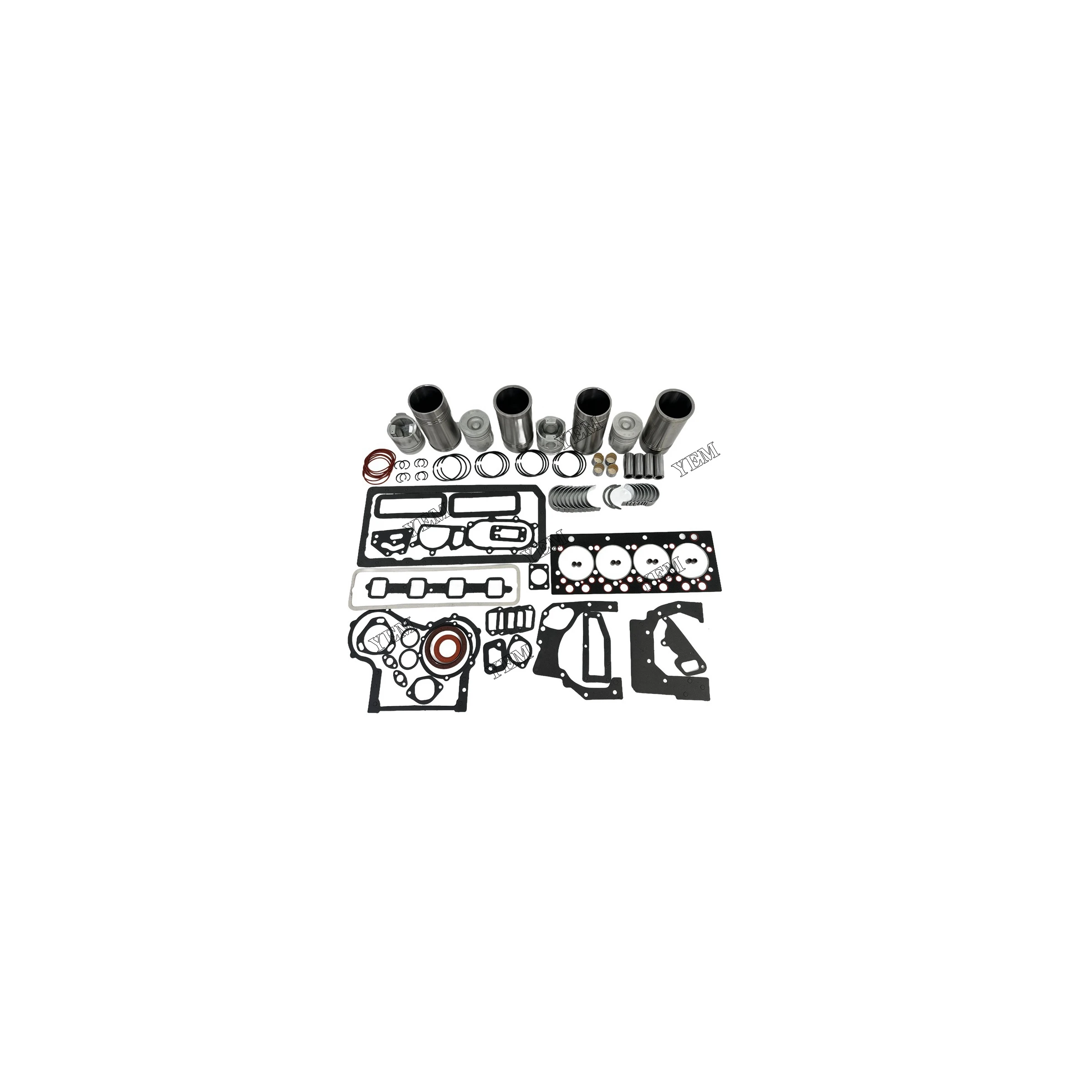 YL4102D Cylinder Liner and Gasket Kit With Bearing Set for Yangdong Industrial Machinery Engine Parts