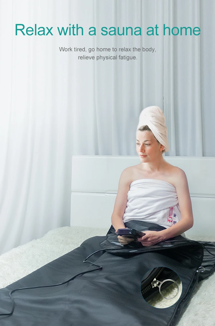 Btws Customizable Hot Test 1 Zone Thermal Blankets Infrared Sauna Body