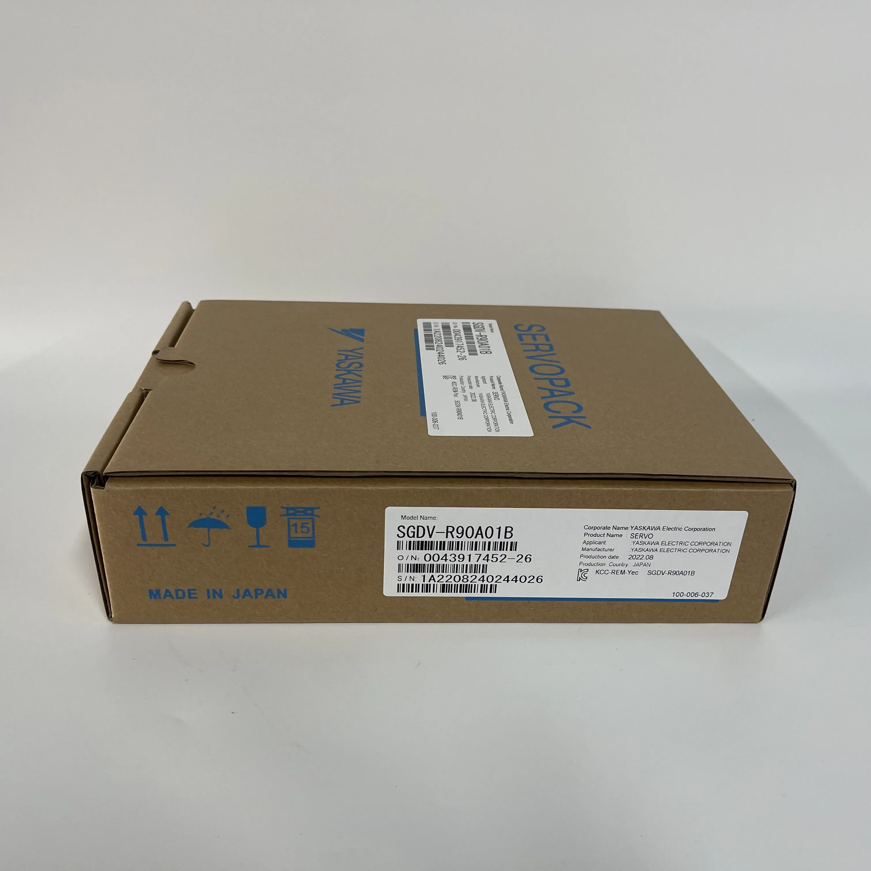 Yaskawa SERVOPACK AC Servo Amplifier SGDV-R90A01B Yaskawa SERVOPACK AC Servo Amplifier SGDV-R90A01B