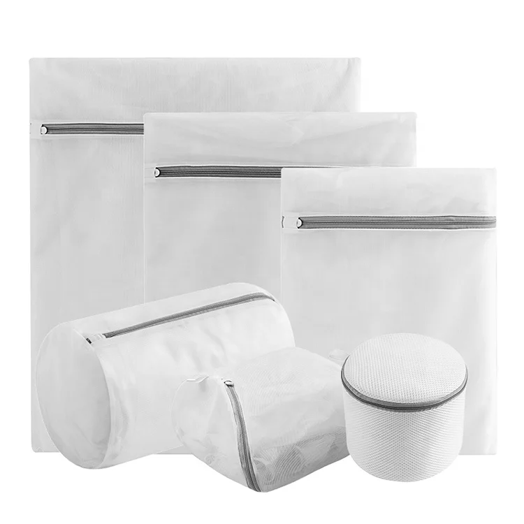 Женская Сетчатая Сумка из полиэстера для машинной стирки Экологически чистая сумка стиральной машины с пользовательским