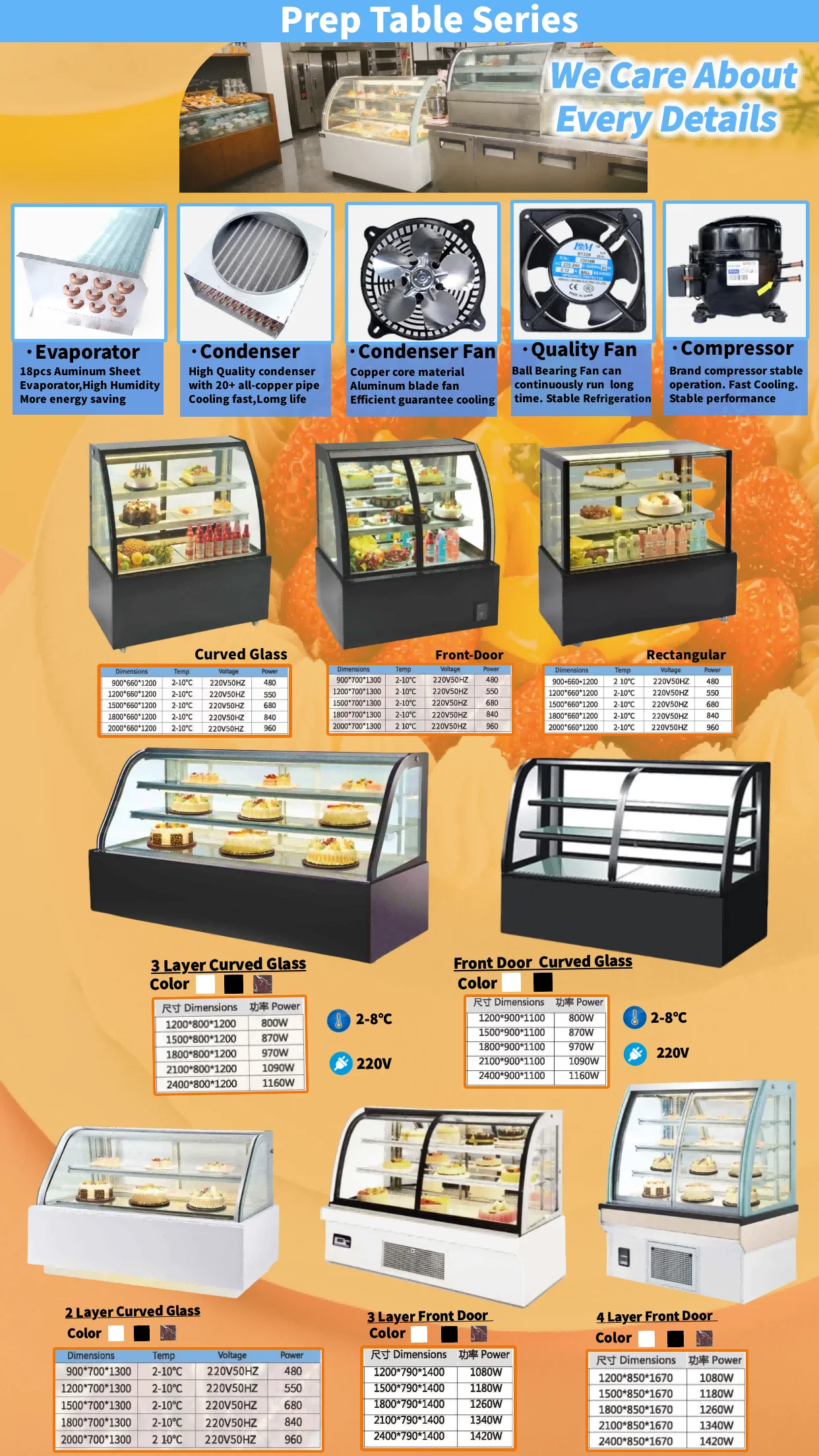 Commercial vertical price frigo refrigerador equipment comercial chiller industrial fridge nevera refrigerator and freezer