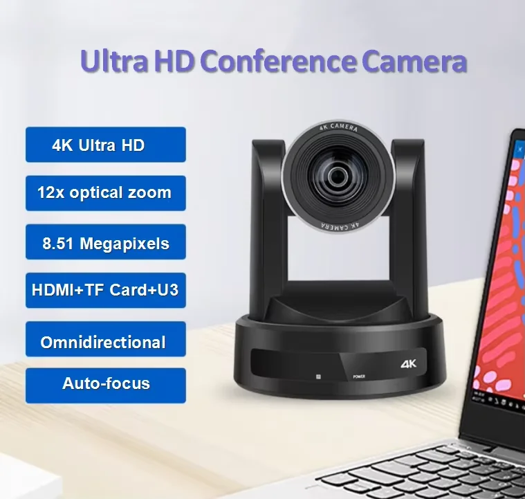 Multi-functional Remote Control AI Automatic Tracking 4K 10x Zoom 4KP30 ...