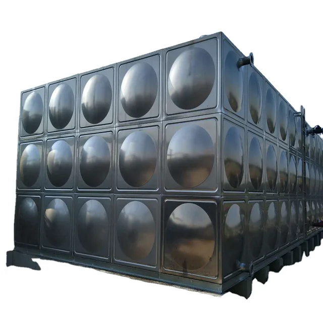 Steel Structure High Strength Square Rectangular Modular Storage Tank