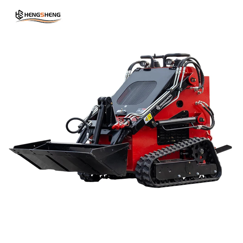 CE/EU/EPA HS380T Skid Steer Loader Crawler-type RATO Gasoline Engine 37L Hydraulic Tank Professional Cheap Durable bobcat