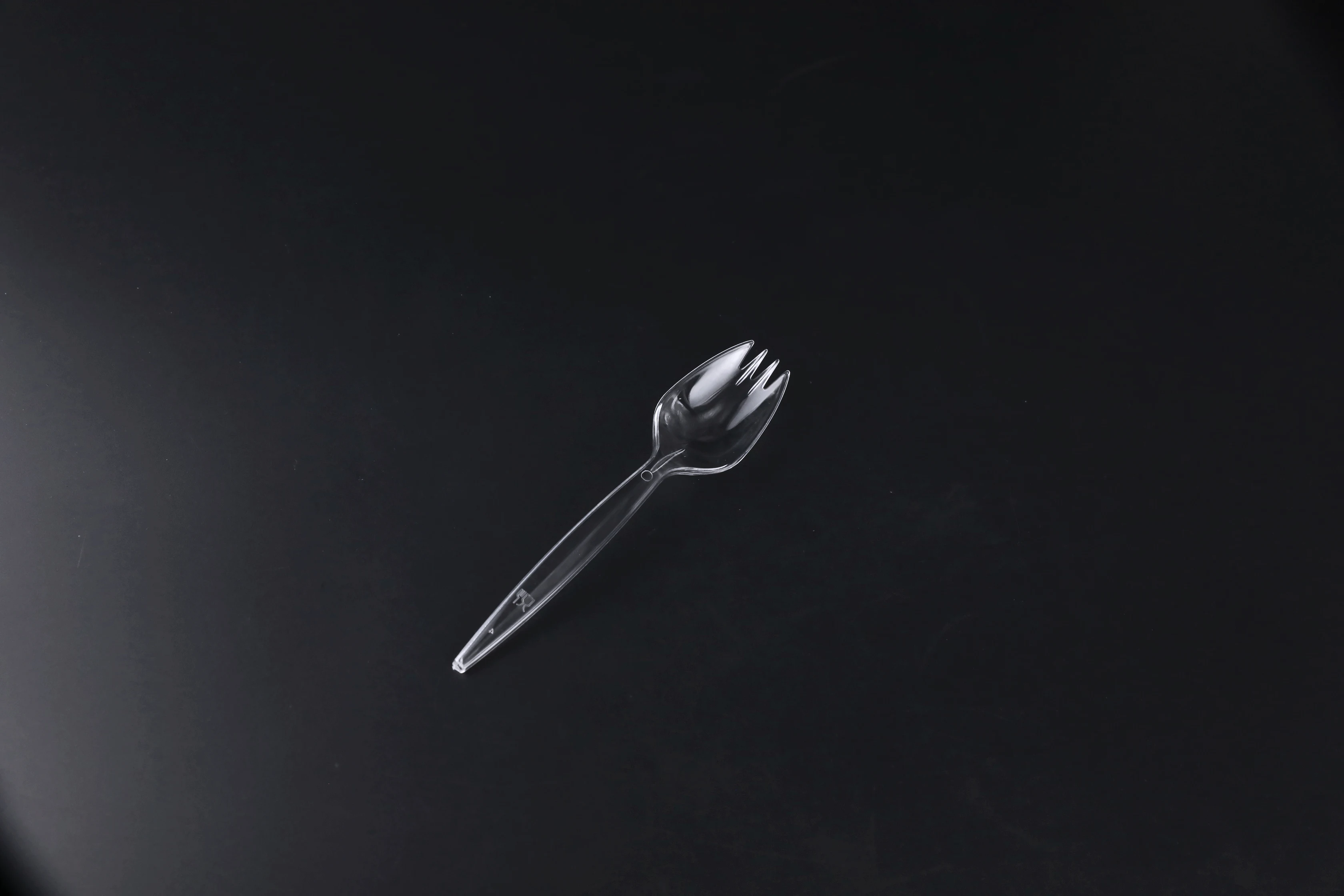 Disposable Plastic Sporks Cutlery Plastic Disposable Cutlery White