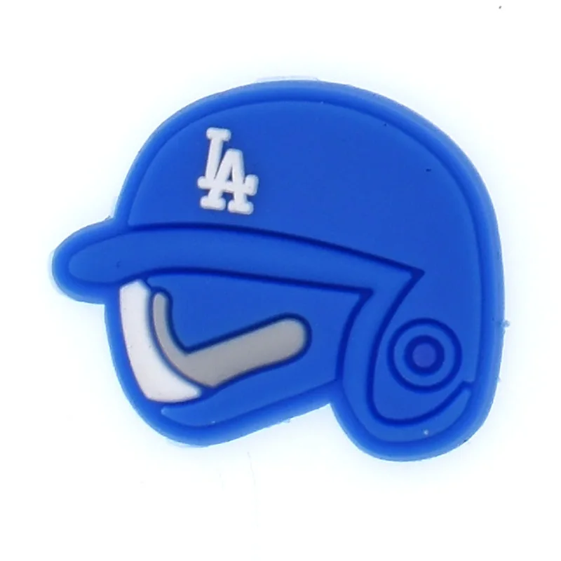 Wholesale Baseball Team Nail Croc Badge Pvc Brooch Pins For Backpack