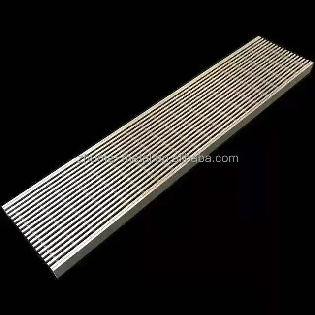 Ss316 Stainless Steel Grating Drainage Cover Compact Liner Heelguard ...