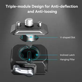 Small Rig 360° Rotation Articulating Magic Arm with Quick Release Ball Head 1/4\" Screw Camera Clamp Photo Studio Accessories product image