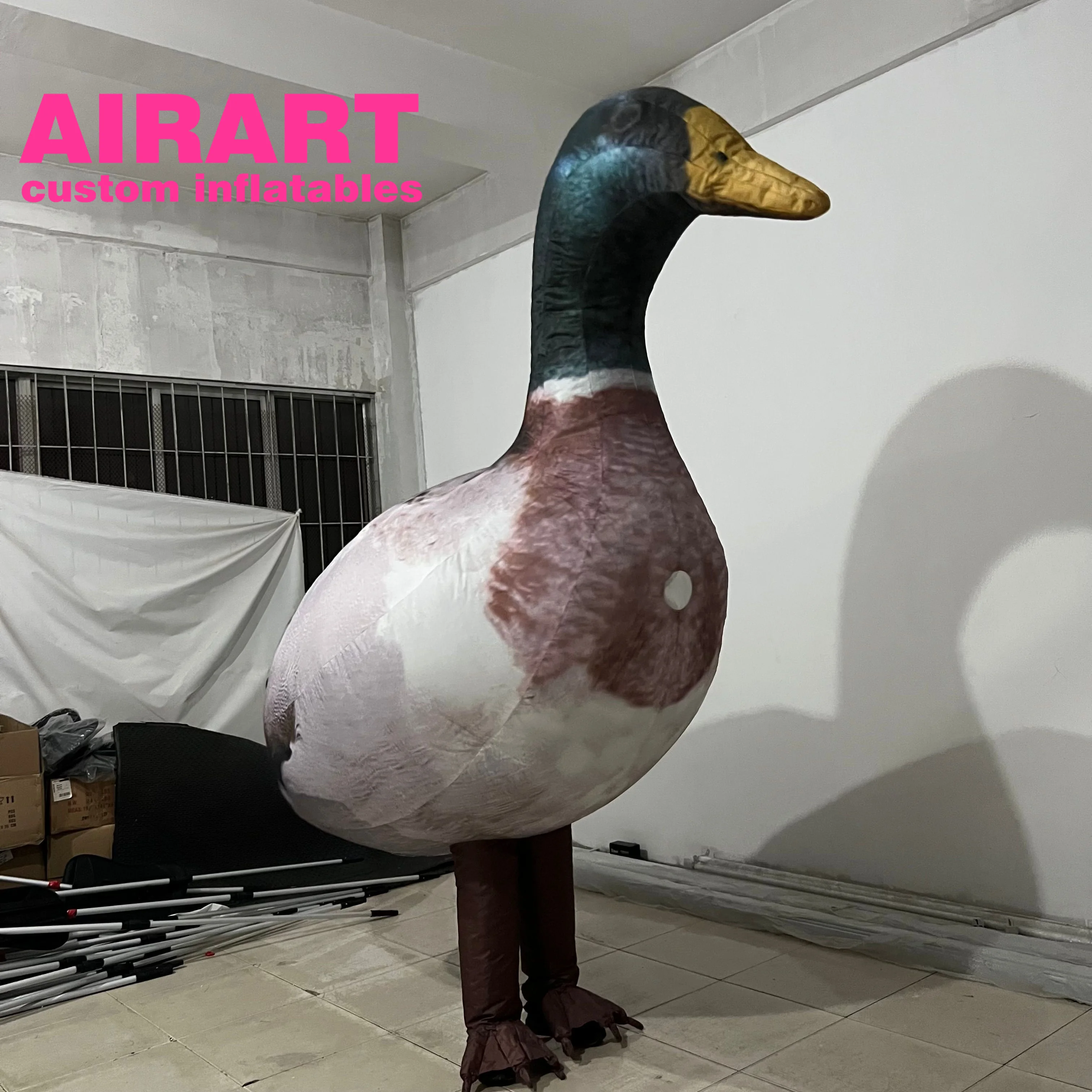 Circus Animals Dress Inflatable Goose Costume,inflatable Cartoon Duck ...