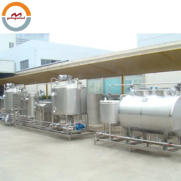 Good Price Automatic Mini Dairy Processing Plant Equipment Auto 100l/h 500l/h Pasteurized Milk Mini Lab Equipments for Sale