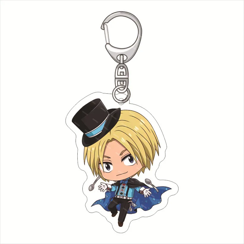 Porte-clés Anime Sakamoto 16 Pièces - Pendentifs Acrylique Et Alliage - Pour Clés, Sacs, Cadeaux Fans - 8