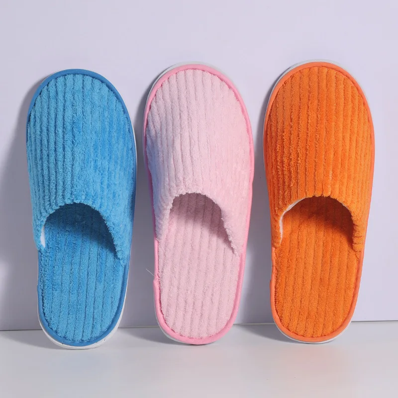 Comfortable Disposable Cotton Terry Hotel Slippers,China Bedroom