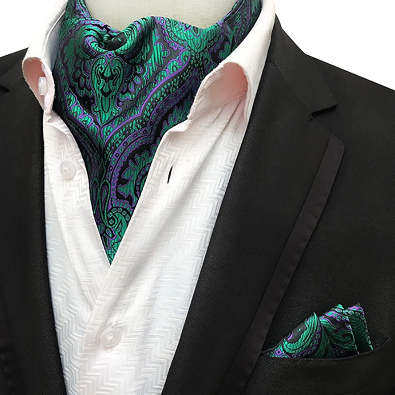 Cravate Pour Homme En Soie Jacquard - Motif Floral Rouge Et Multicolore - Neuf Avec étiquette - Fabriqué En France
