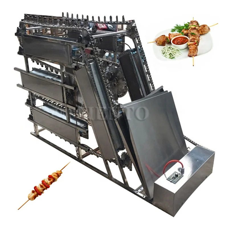 Automatic Electric Roast Meat Skewer Machine / Doner Kebab Machine / Skewer Toaster Electric