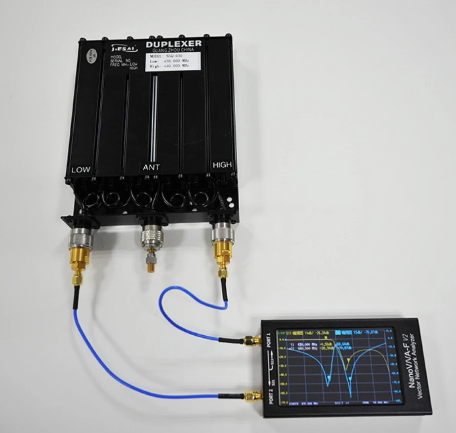 Nanovna-f V2 - 3ghz Vector Network Analyzer with Touch Screen
