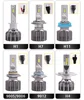 Avec phare LED H11 à 3 lampes à filament chauffant