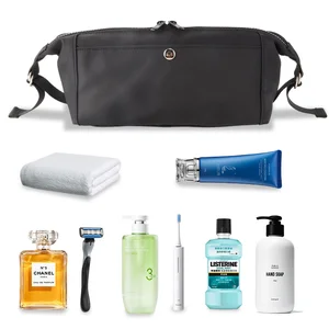 Women's Fashion Travel for Makeup Organizer Pouch with Zipper Closure Eco-Friendly Nylon Toiletry Bag