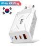 white kr plug