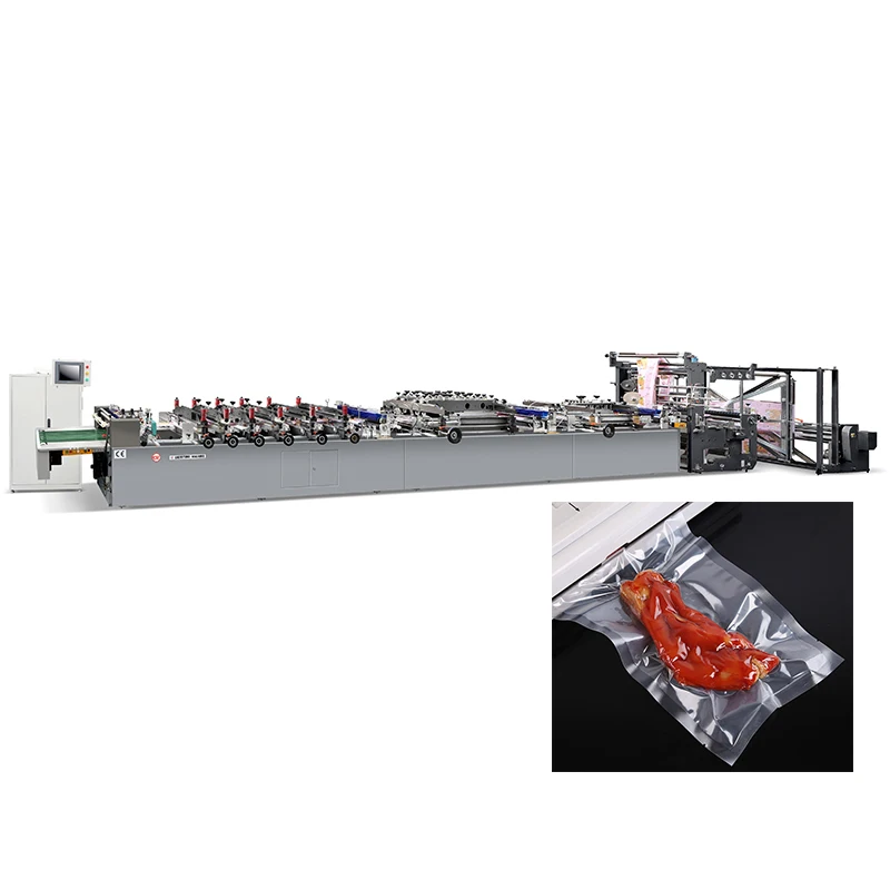 Multi-Function Laminated Center Sealing 3-Side Seal Bag Making Machine