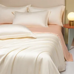 Ultra Smooth Eco-Friendly Luxury 100% Organic Bamboo Fabric  Duvet Cover Bamboo Sheet Bamboo Lyocell Bedding Set