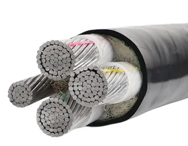 NA2XY/ YJLV Aluminum core  XLPE  power cable 0.6/1KV Cross linked polyethylene insulation and polyvinyl chloride sheath