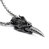 Dragon tooth + stainless steel chain