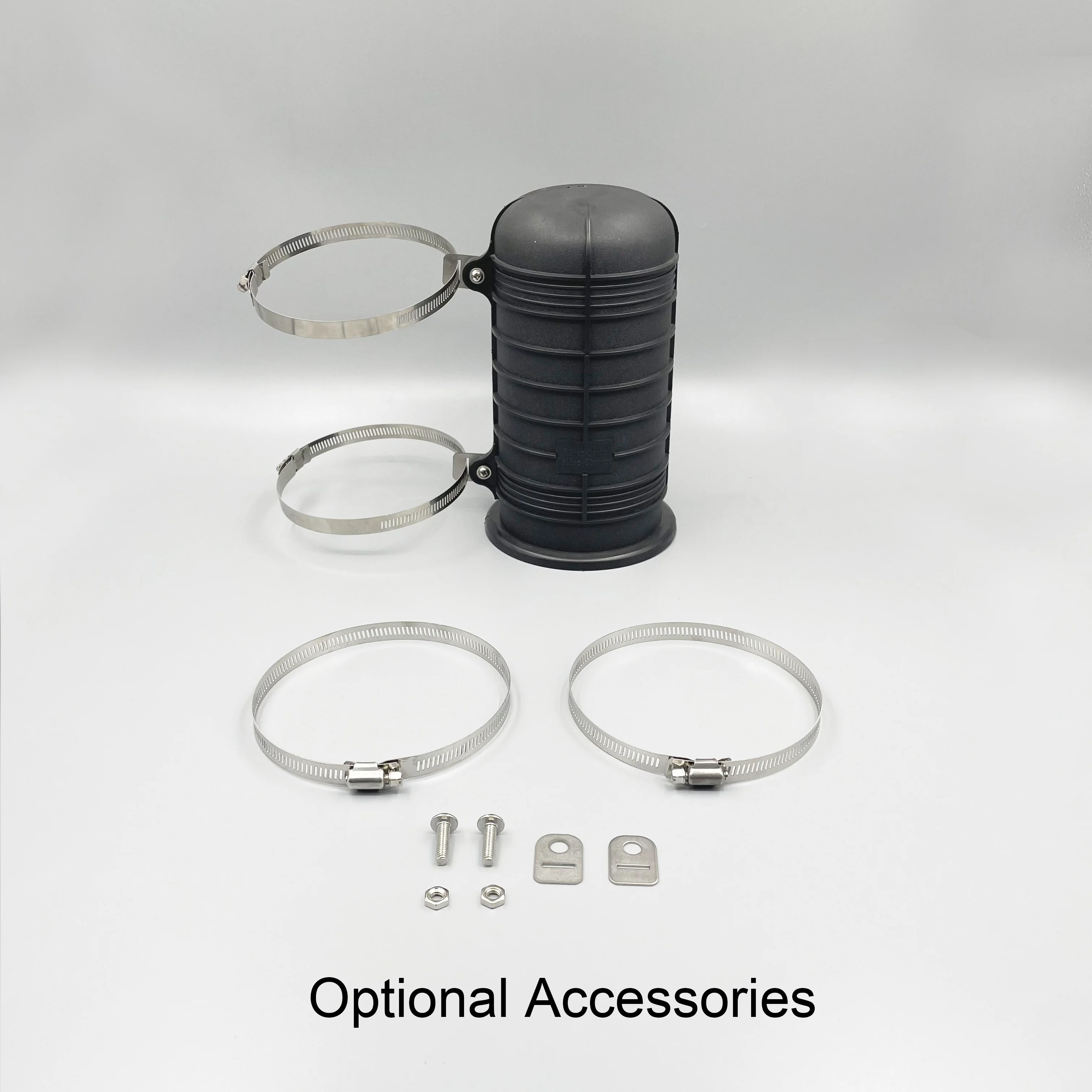 Simple style 24 48 96 cores dome Vertical heat shrink seal mini fiber optic spliter closure 1in 3 out fiber optic joint box FTTH