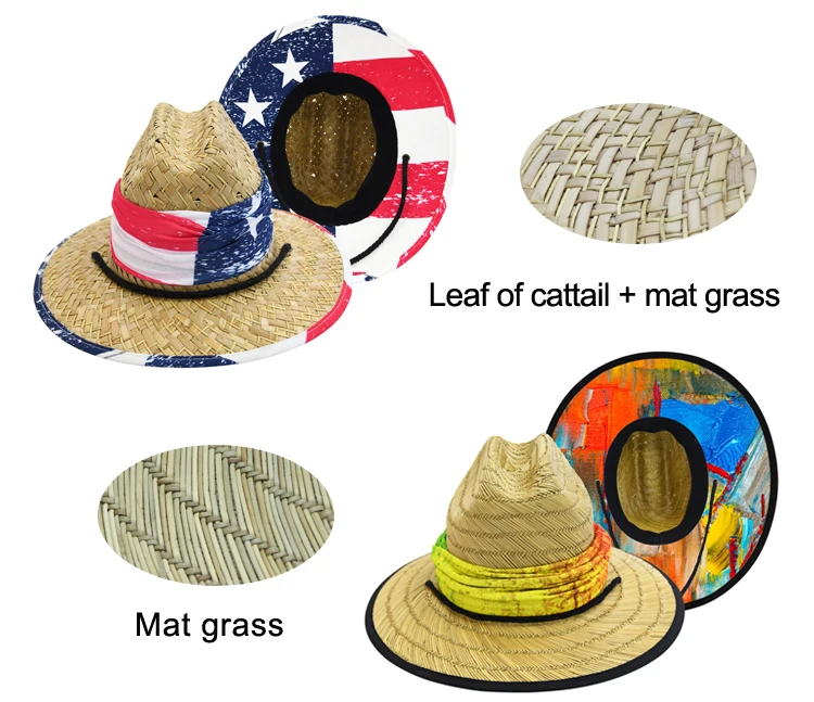 Wholesale Summer Custom Logo Children Kids Straw Hat 2021 Natural Grass ...