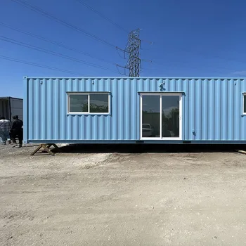 20ft 40ft prefab tiny 5 bedroom shipping container house for sale