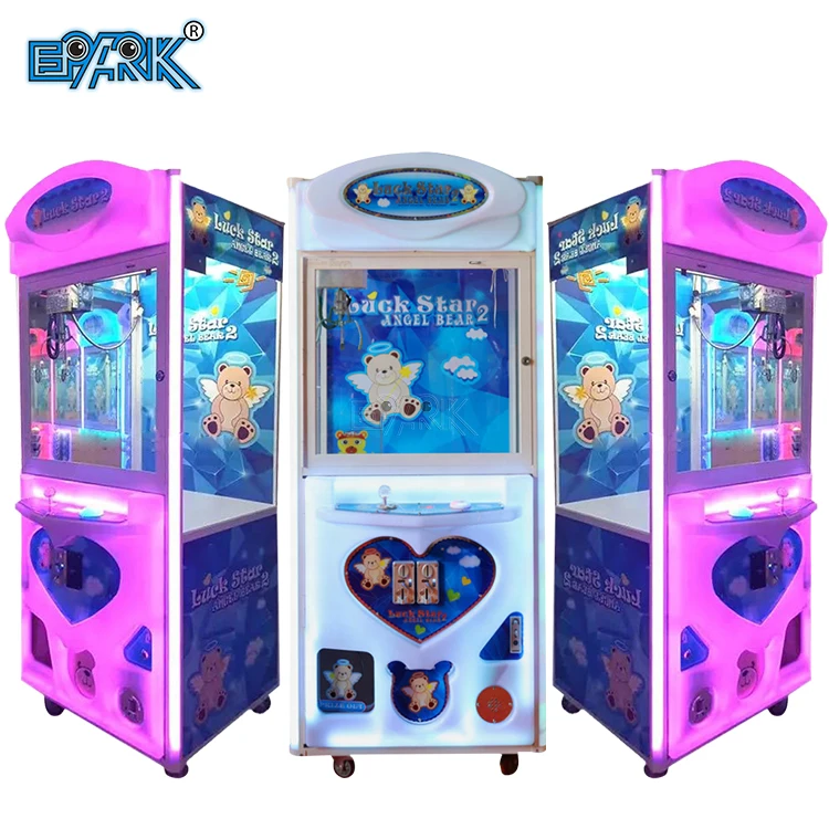 Factory Wholesale Coin Operated Prize Vending Game Machine for Sale Arcade Led Candy Crane Toy Claw Machine Malaysia