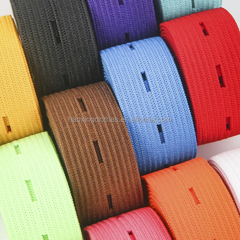 MECCANIXITY 0.8" (20mm) Wide Elastic Band - 20 Yards Black Knit Elastic Spool For Sewing, Waistbands, Wigs & Crafts