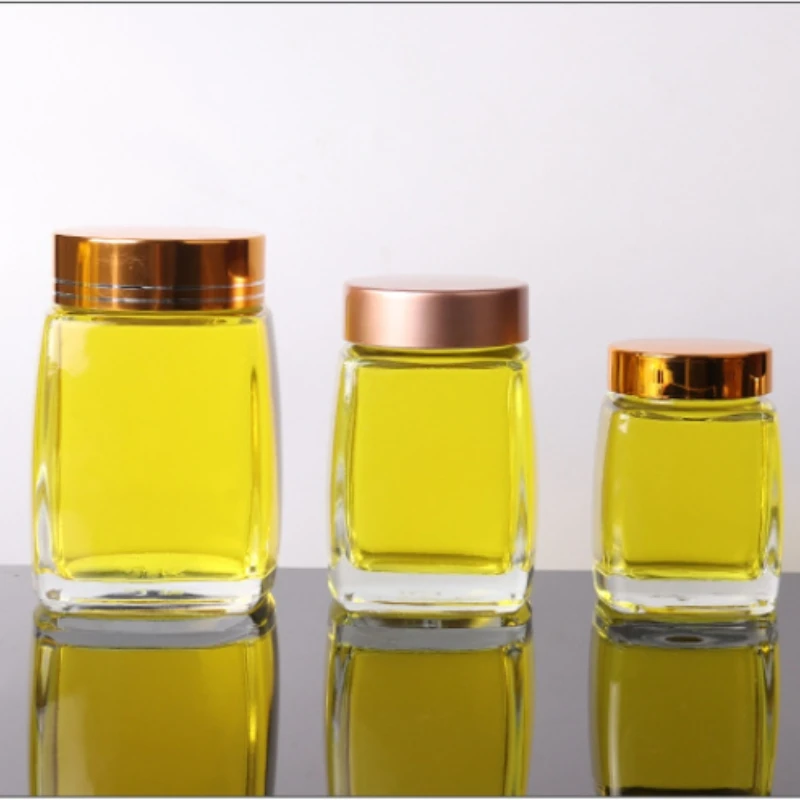Wholesale Luxury Honey Jar Glass Jar 50ml 100ml 180oml 280ml 360ml