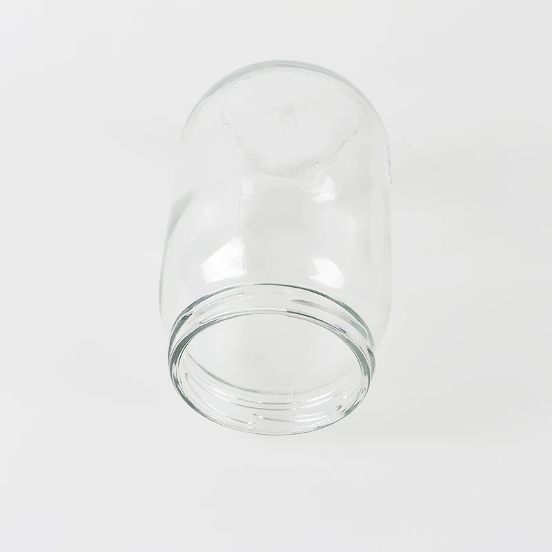 Cheaper Price 720ml Clear Round Glass Storage Jar Honey Packing Jar In