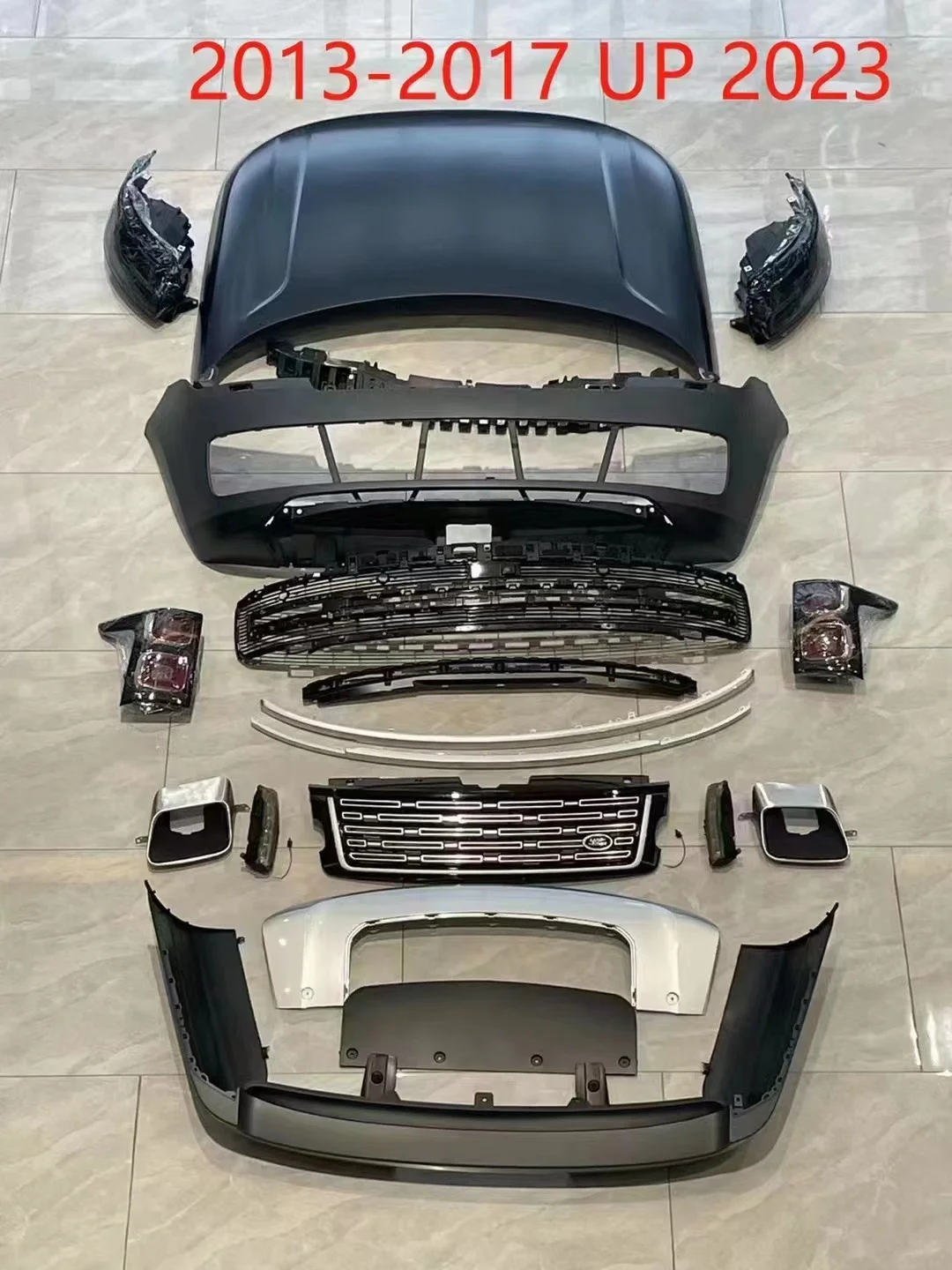 Facelift Body Kit Auto Parts 2023 L460 Upgrade Bodykit For Land Rover Range Rover Vogue 2013