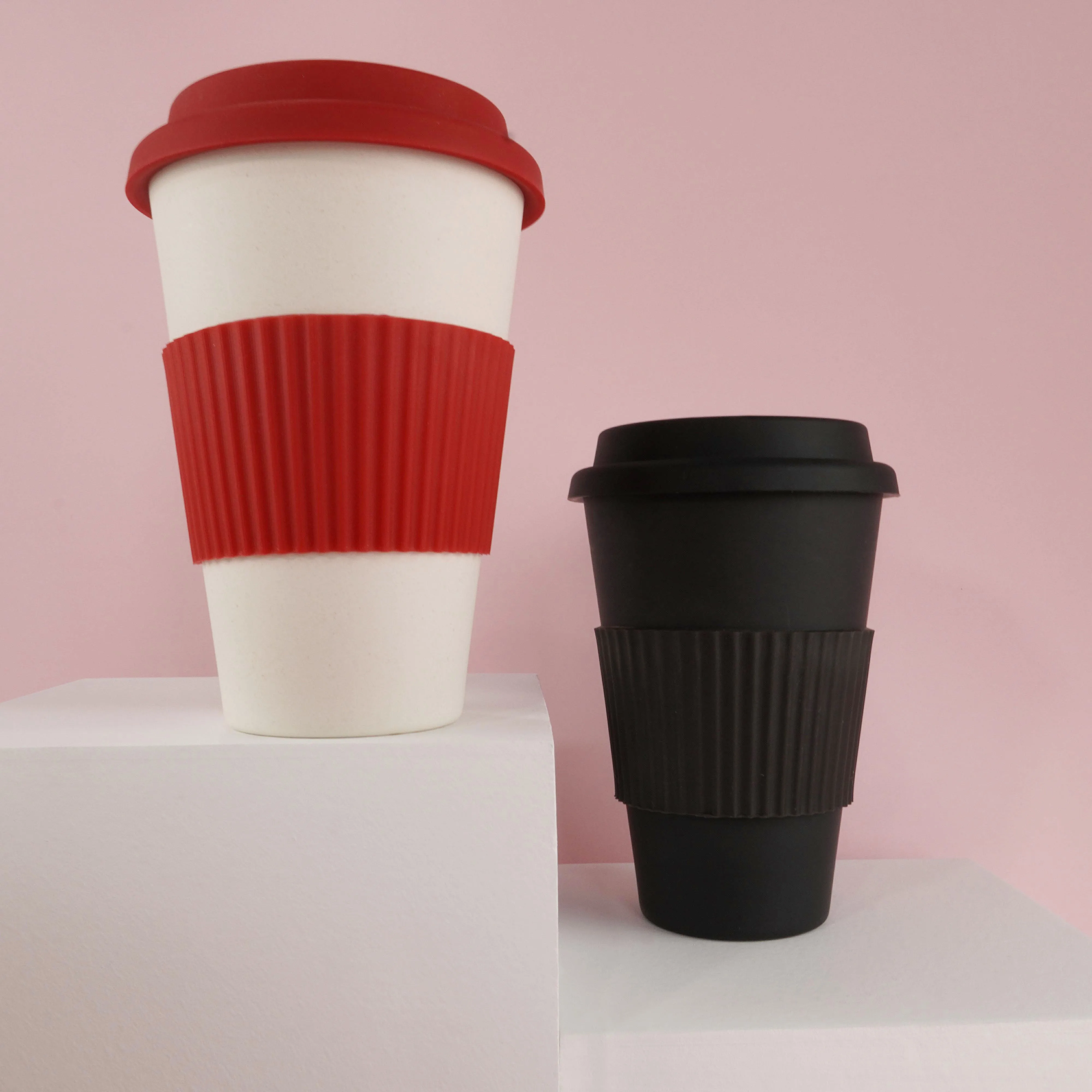 2022 bamboo fibre coffee cup with